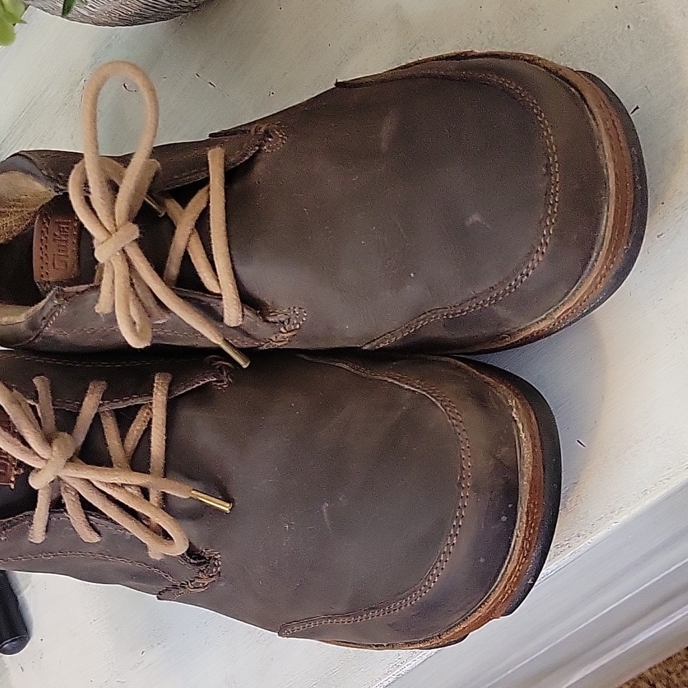 OluKai Kamuela Casual Ankle Chukka Brown Boots SZ 10M - Picture 5 of 9